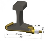 КЛЕММА ЗАЗЕМЛЕНИЯ КС-124 КЛЕММА ЗАЗЕМЛЕНИЯ КС-124